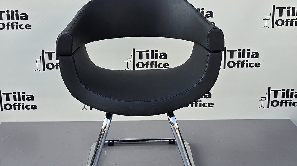 Vera Kuaför Tarama Çalışma Bekleme Koltuğu Krom U Ayak